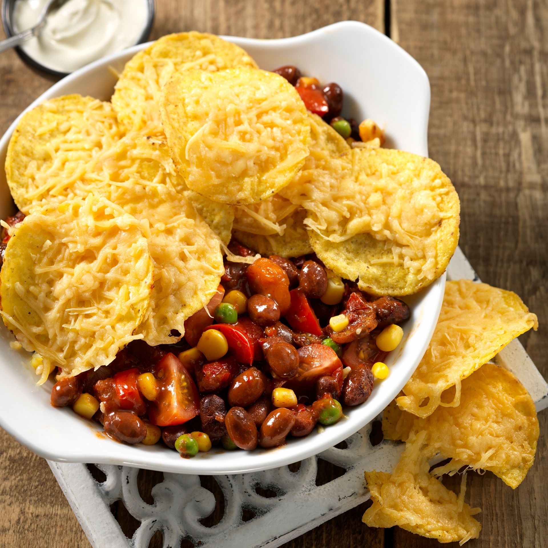 Snelle nachoschotel met Burrito schotel HAK